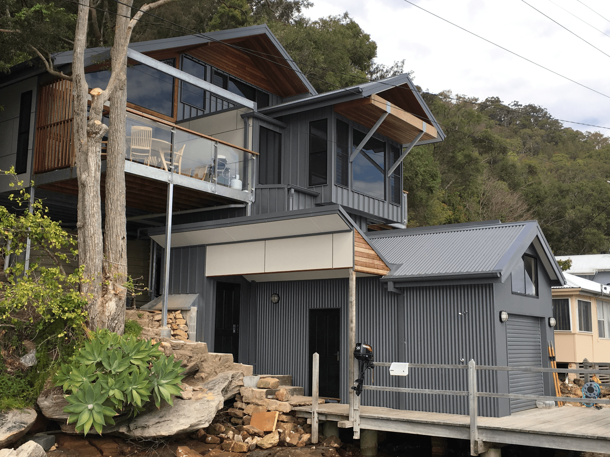 Nail Strip Roofing & Cladding - Basalt Colorbond
